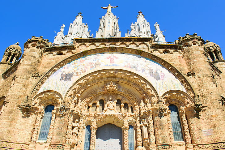 arhitektūra, baznīca, katedrālē, Spānija, ēka, reliģija, Spāņu