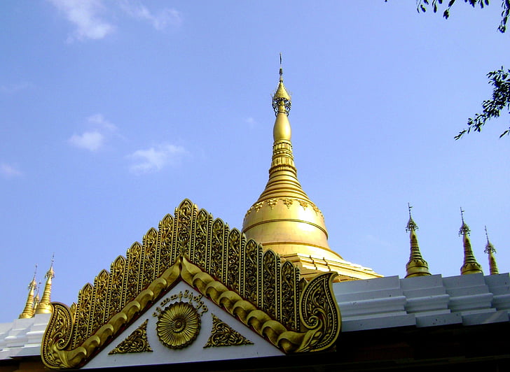 pagode, Shwedagon, junrejo, Batu, malamng, Jawa timur, Indonésie