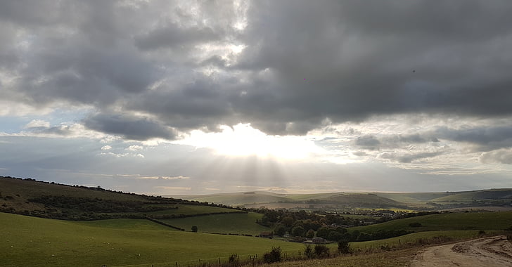 Himmel, Sonne, Wolke, Horizont, Licht, Natur, Sonnenlicht