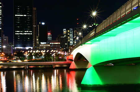 Brisbane, Brücke, Aust, Australien, Queensland, Brisbane-Fluss, Stadt