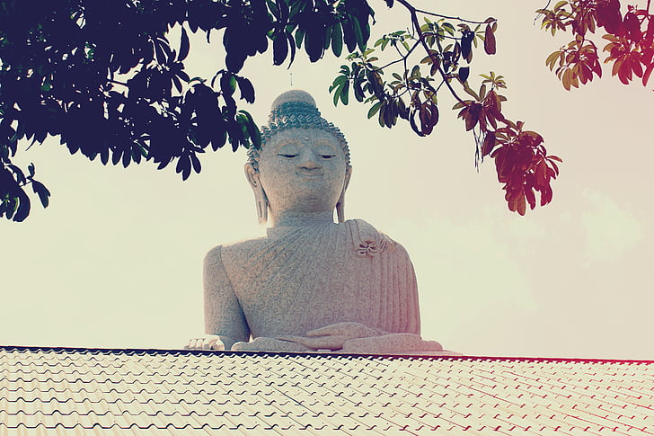 stor buddha, Phuket, Thailand, tempelet, buddhisme, Buddha, statuen