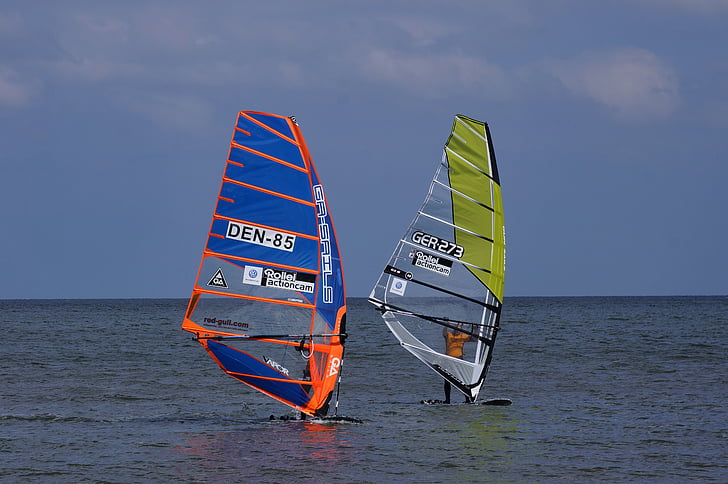 Sylt, surf, desporto, desportos aquáticos, vento, mar, água