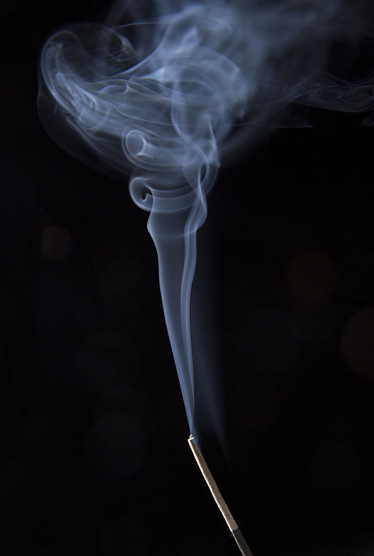dūmai, Juoda balta, aromatas, garo, atsipalaiduoti, poilsis, dūmų - fizinę struktūrą
