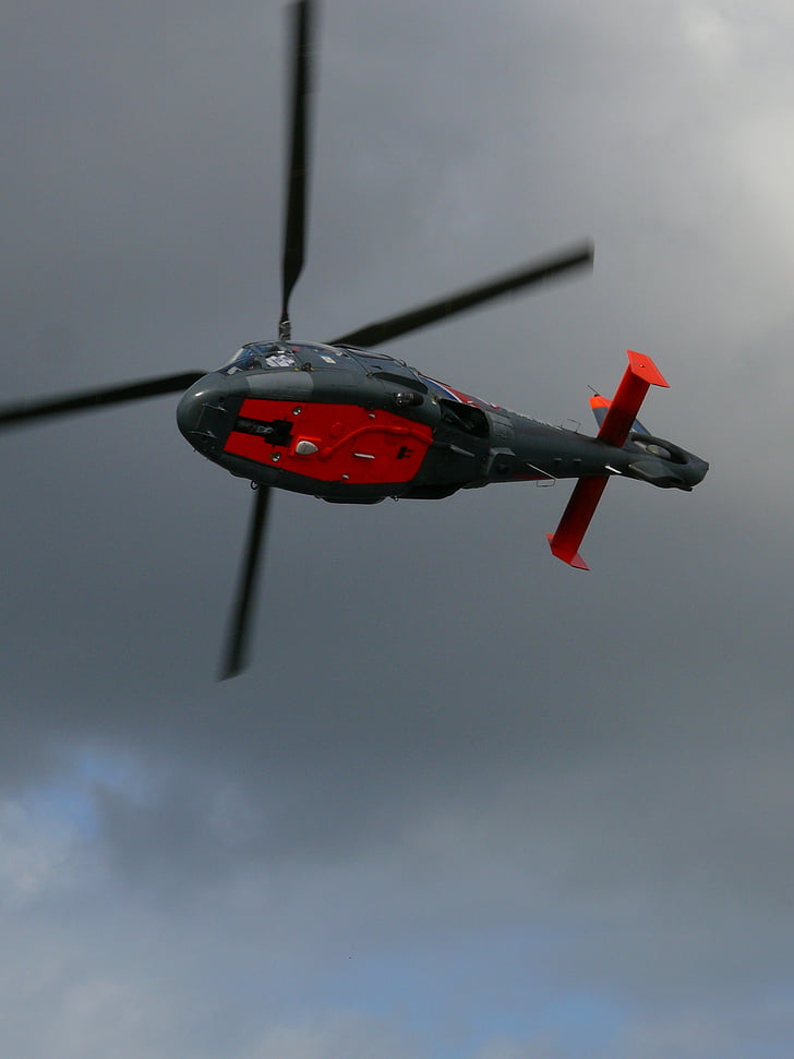 hélicoptères, rotor, secours, sécurité civile, lames, mer, Marine