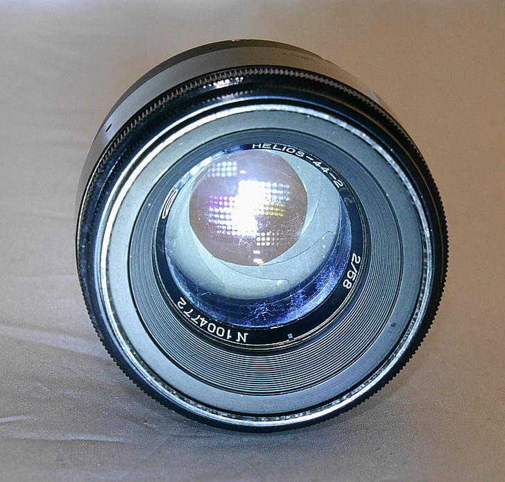 Zenit b, Vintage-fotocamera, macchina fotografica di SLR, fotocamera - attrezzature fotografiche, lente - strumento ottico, tecnologia, attrezzature