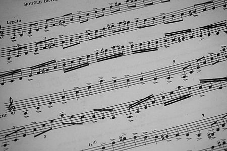 müzik, bölümü, Notlar, müzik notlar, nota anahtarı, Müzik Notası, melodi