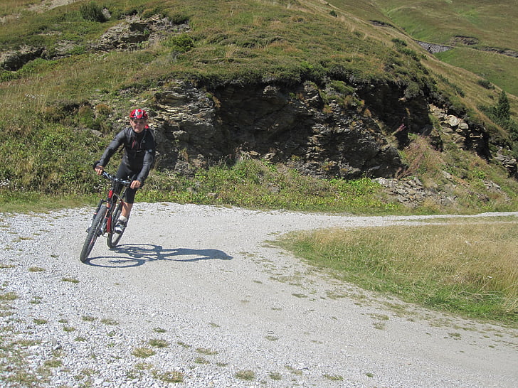 dolomites, 산, 이탈리아, 자전거, transalp, 경로, 멀리
