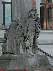 spomenik, vojaški, Kip, kiparstvo, arhitektura