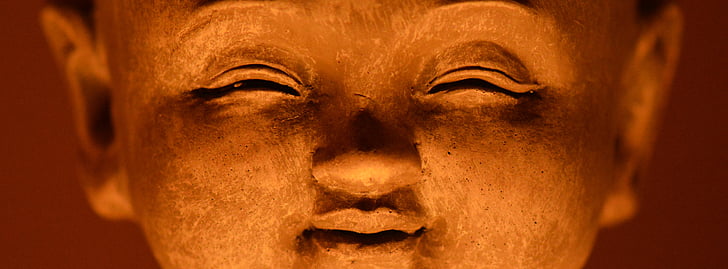 Buddha, Gesicht, Bild, Meditation, Zen, Spiritualität, Rest