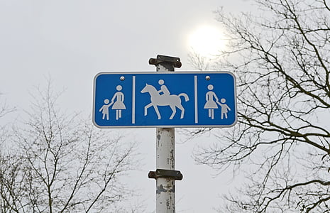scudo, segno, segno di via, traffico, Nota, blu, pannello trasporto
