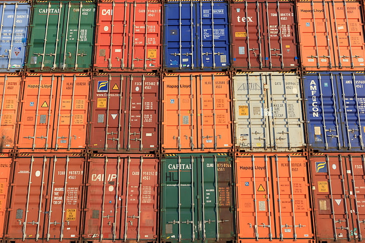 Belgia, Anvers, transport maritim, container, transport de marfă, marfă, transport