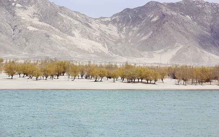 lake, landscape, mountain, nature, outdoors, scenic, trees