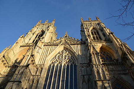 Catedral de York, a Catedral, Igreja, arquitetura, Monumento, edifício, o cofre