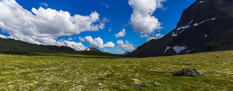 Aljaška, Tundra, Příroda, krajina, parku, Národní, Divočina