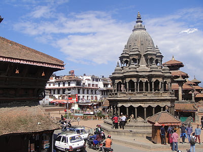 Катманду, Непал, уничтожено в землетрясения, Апрель 2015