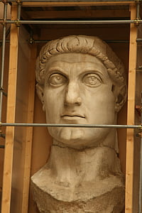 Gaius iulius cezar, Bust, Roma, Italia, istorie, Împăratul