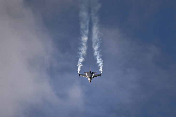 αεροσκάφη, τον ουρανό, ουρανός, μπλε, Gripen, Πολεμική Αεροπορία, που φέρουν