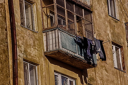 balcony, building, house, window, architecture, europe, old
