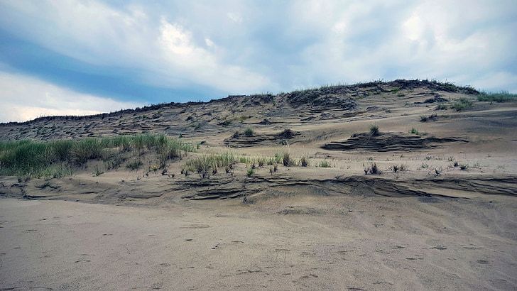 nature, dunes de sable, paysage