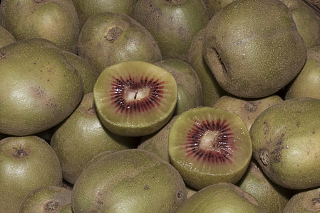 Fruita Kiwi, fruita, rares, vermell, sucoses, deliciós, fresc