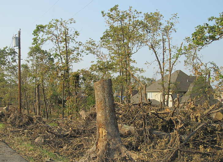 tornado, destrucción, Joplin, Missouri, devastación, restos de, Casa