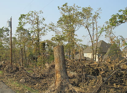 Tornado, destrucció, Joplin, Missouri, devastació, restes, casa