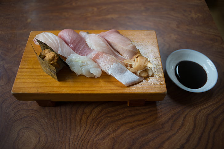 sushi, diéta, 握zushi