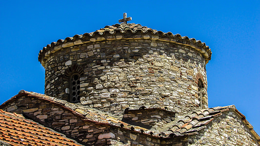 cyprus, kato lefkara, archangel michael, church, 12th century, architecture, orthodox