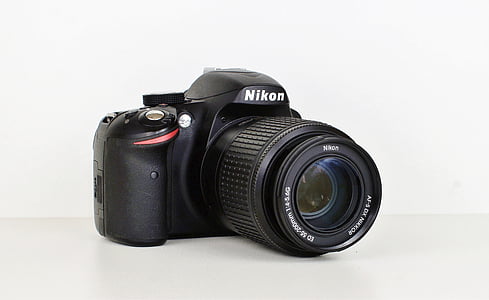 appareil photo, Nikon, vieille caméra, appareil photo, photo, lampe de poche, Digital