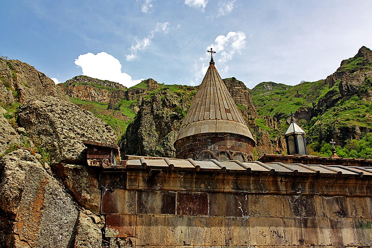 armenia, mountains, monastery, history, architecture, religion, sky