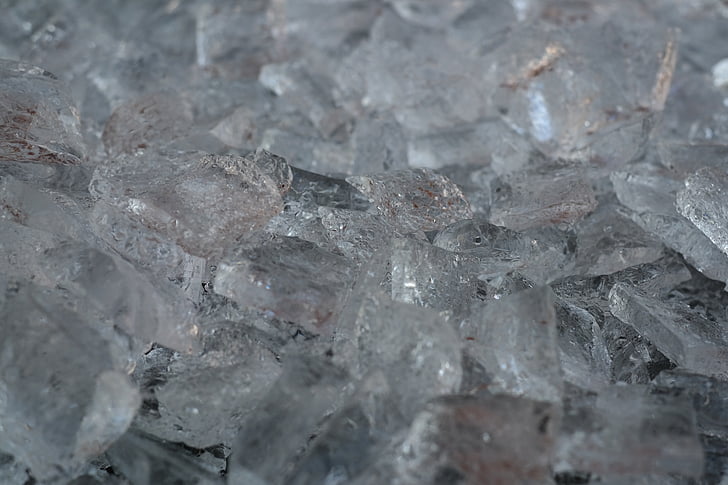 παγάκια, πάγου, κατεψυγμένα, διαφανές, λειωμένο μέταλλο, κρύο πάγο, κρύο