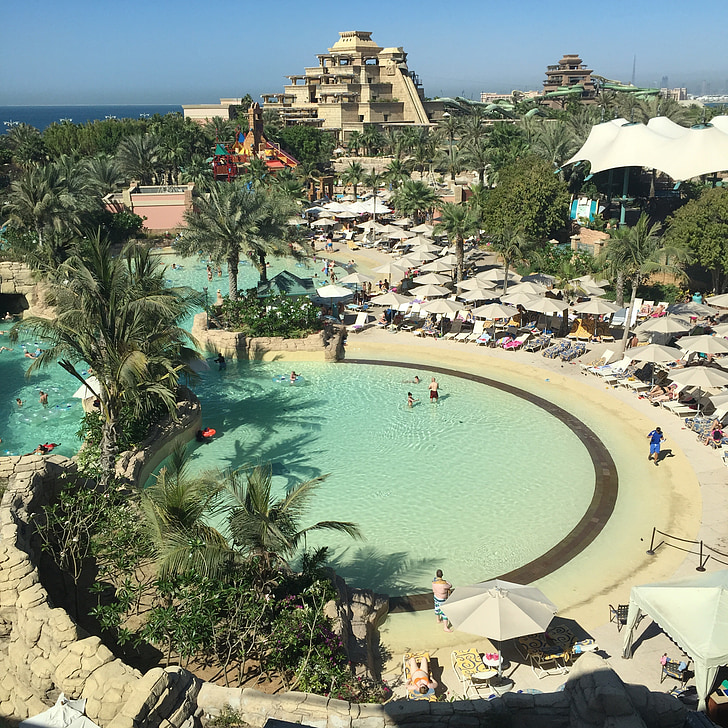 Aquaventure, Dubai, Atlantis, Palm, a Jumeira, Jumeirah, Egyesült Arab Emírségek