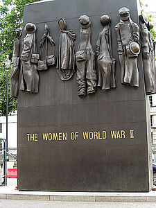 Memorial, señoras, otros, guerra mundial, Londres