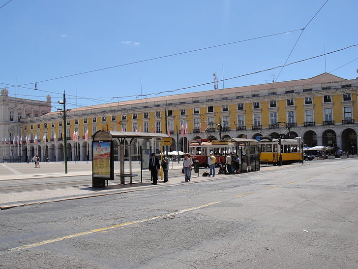 Lisabon, Portugal, Plaza