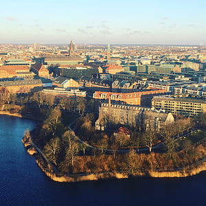 пътуване, Дания, Копенхаген, зимни, остров, чужди страни, пътуване в чужбина