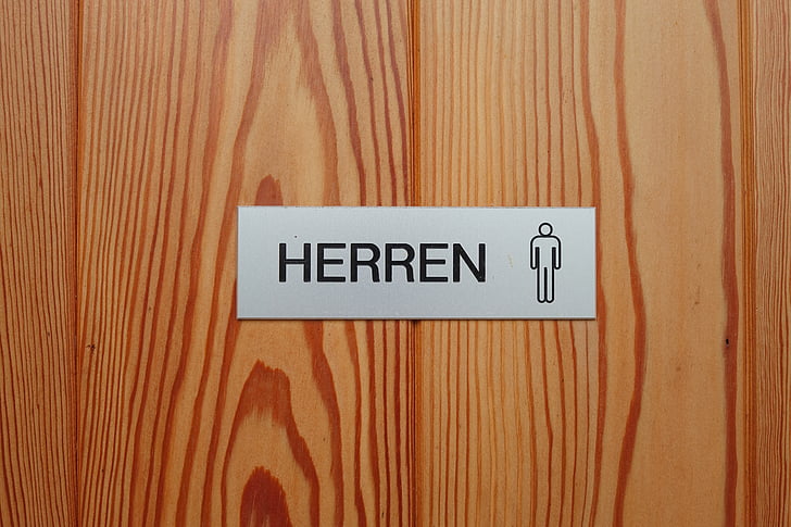 WC ženklas, vyrų, WC, tualetas, durys, moteris, skydas