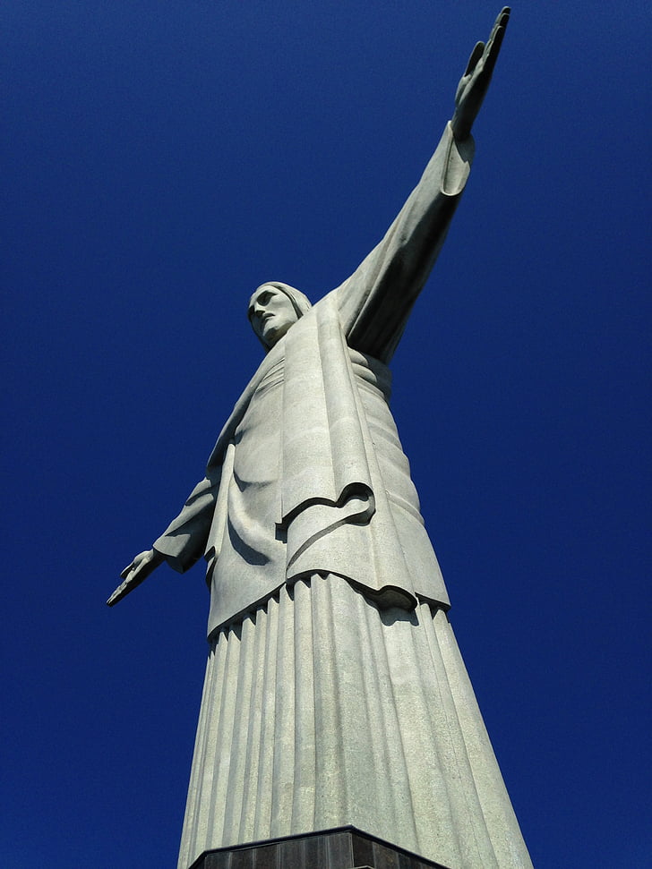 Corcovado, Christ, Brésil, vacances de Rio de janeiro, me demande, architecture, célèbre place