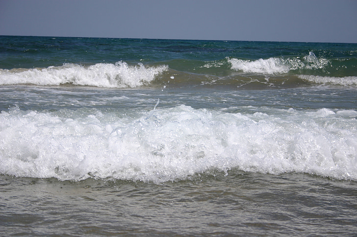 води, пляж, Крит, Греція, свята, свято