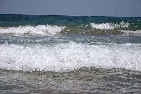 ūdens, pludmale, Crete, Grieķija, svētku dienas, brīvdiena