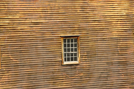 okno, dřevo, dřevěný, zeď, clona, otevření