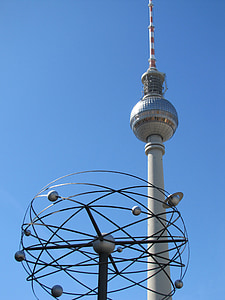 Vokietija, Berlynas, televizijos bokštas, Aleksandro aikštė