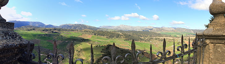 panorama, scenic, scenery, spain, landscape
