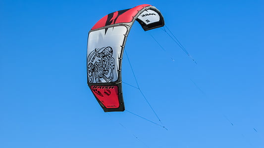 kite, surf, sport, sea, extreme, wind, kitesurfing