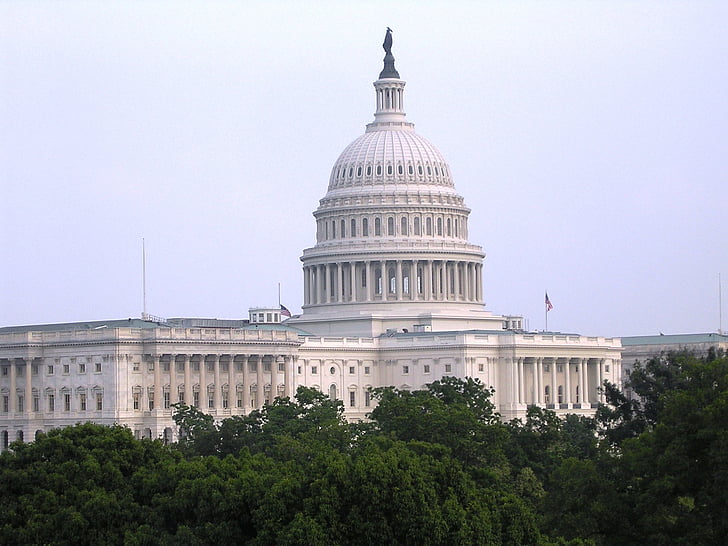 US capitol, Washington dc, kormány, DC