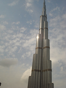 Burj Khalifa-torni, Dubai, UAE, pilvenpiirtäjä, Hotel, Skyline, arkkitehtuuri