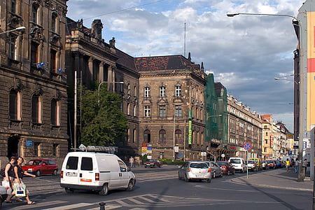 Wroclaw, Šleska, Wrocław, ceste