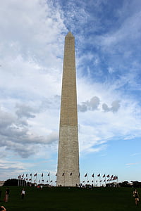 DC, pamiatka, USA, Washington monument