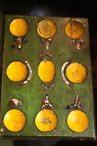 jogar, tabuleiro de jogo, madeira, jogo de tabuleiro, jogo de trem, verde, amarelo