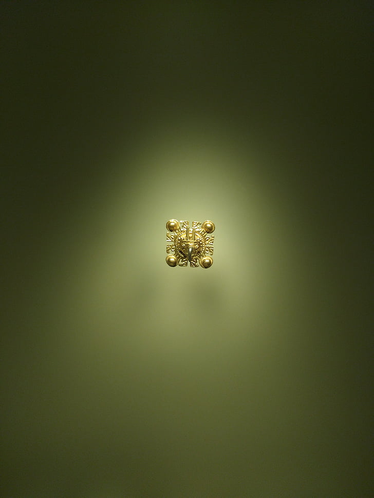 gold, piece of gold, gold museum, bogotá