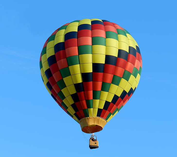 bal, hemel, vlucht, lucht, hete luchtballon, vliegen, avontuur